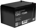 Green Cell AGM07 Bleiakku 12V 12Ah Blei-Vlies (AGM) (B x H x T) 151 x 95 x 98mm Flachstecker 6.35mm Zyklenfest, Wartungsfrei