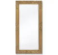 vidaXL Spiegel 100 x 50 cm Wandspiegel im Barock-Stil 100x50 cm Gold