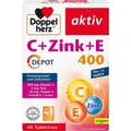 DOPPELHERZ C+Zink+E Depot Tabletten, 40 St PZN 02561607