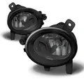 2 Nebelscheinwerfer R/L schwarz paßt für BMW 3er F30 F31 F34 F35 m. Leuchtmittel