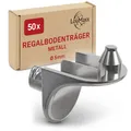 Winkelbodenträger mit Doppelzapfen | 50er Set Regalbodenträger | Sicherheits ...