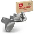 LouMaxx Winkelbodenträger mit Doppelzapfen 5mm, 50er Set