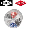 KNIPEX 97 99 906 Aderendhülsenbox 400-teilig 0,5 - 2,5 mm² mit Kunststoffkragen