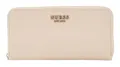 GUESS Laurel SLG Zip Around Wallet L Bone
