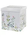 santex Kostüm Briefbox Hochzeit mit Pflanzenmotiv Karton 20 x 20 x 20 cm