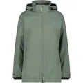 CMP WOMAN LONG JACKET ZIP HOOD DETACHABLE Damen 3-IN-1-Jacke - Grau - 42