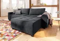 Home affaire Ecksofa Bella L-Form, B: 254 cm - OTTO. Verlässliche Qualität., 2 Zierkissen, optional Bettfunktion & Bettkasten, Federkern