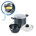 Genius Cerafit Magic Pot Topf, Sieb u. Deckel 24cm,3 tlg. Zustand: gut