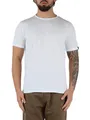 Replay Herren T-Shirt Kurzarm mit Rundhalsausschnitt, Weiß (White 001), XL