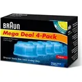 Braun | Nachfüllpackungen 4er-Pack | Reinigen und Erneuern CCR4 3+1 - Braun
