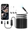 VEVOR Endoskopkamera 1920P HD Inspektionskamera für Android iOS mit 15m Kabel