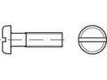 200 x Flachkopfschrauben mit Schlitz DIN 85 Messing M 3 x 8, CAB FASTENING
