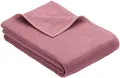 Wohndecke Luxus, IBENA, verschiedene Größen, uni, Kuscheldecke, Premium, made in Europe!