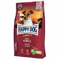 HAPPY DOG Sensible Mini Africa 4 kg mit Strauß adulte kleine Hunde