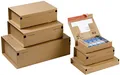 ColomPac CP 067.04 Paket-Versandkarton "POST", Größe: M, braun