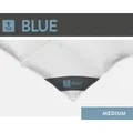 Spessarttraum Bettdecke Daunendecke Blue 155 x 220 cm Medium - Weiß
