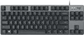 Logitech K835 TKL - Tastatur - USB - Tastenschalter: TTC Blue - Graphit/Schiefergrau