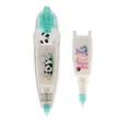 LEGAMI - Decoration Tape Pen, Natro Decorativo Tema Panda, perfetto per decorare Diari, Biglietti di Auguri, Notebooks, Lunghezza 4m + 1 ricarica inclusa