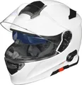 RS-983 Bluetooth Klapphelm Motorradhelm Conzept Motorrad Modular Helm rueger Matt Weiß XS (53-54)