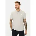 camel active Poloshirt aus reiner Baumwolle Kurzarm Shirts_Poloshirt beige L (50/52)