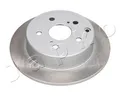 2x Bremsscheibe JAPKO 61242C für TOYOTA AVENSIS ADT251_ ADT251R CAT