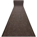 RugsX Läufer Antirutsch Malaga Braun 100cm 440cm