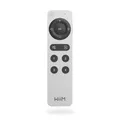 WiiM Voice Remote 2 für WiiM Musik-Streamer und Verstärker | Push-to-Talk, 4 smarte Preset-Tasten | Wiederaufladbarer Akku | Elegantes Aluminium-Design | 360° Bluetooth-Fernbedienung