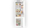 Gorenje Einbau-Kühl-Gefrierkombination, 281 Liter, NoFrost DualAdvance, Umluft-Kühlsystem, Edelstahl, Weiß, Einfarbig, 194 cm Nische