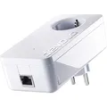 devolo LAN Powerline Adapter, dLAN 1200+ Erweiterungsadapter -bis zu 1.200 Mbit/s, ideal für Home Office, 1x LAN Anschluss, LAN Steckdose, weiß