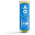 Dunlop Tennisball Australian Open - 3 Tennisbälle - Innendruckball - (3er Dose) gelb