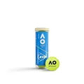 Dunlop Tennisball Australian Open - für Sandplatz, Hartplatz und Rasen (3 Bälle), Gelb