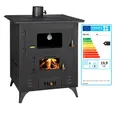 Holz Brenn Herd Groß Ofen Kochen Ofen Holzofen 13.9 kw Heizung Power