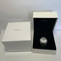 Seiko 5 Herrenuhr Automatik Tag Datum 37mm SNXS73 Glasboden Sehr Gut #B3_1