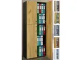 VCM Aktenschrank mit Drehtüren Lona 5 Fächer