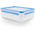 emsa Vorratsdose Clip&Close 3tlg. Kunststoff Blau