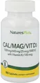 Natures Plus CAL-MAG-VIT D3 mit K2- 90 Tabletten (104,22 EUR/kg)