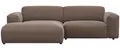 FLEXLUX Ecksofa Lucera Chaislongue rechts oder links, L-Form, bequem, modern & anschmiegsam, Kaltschaum, Stahl-Wellenunterfederung