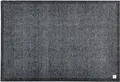 Barbara Becker Fussmatte innen waschbar, moderne Fußmatte für Eingang Tür Terrasse, einfarbige Türmatte , Farbe:Dark Secret, Größe:50 x 70 cm