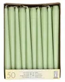 STARPAK Leuchterkerzen 22 mm jadegrün 50er Pack