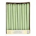 50 Leuchterkerzen Ø 2,2 cm, 25 cm Spitzkerzen Tafelkerzen Tischdeko Stabkerzen