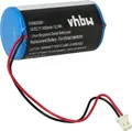 vhbw Batterie kompatibel mit Visonic MC-S730, MC-S730AC, MC-S710, MC-S720 Alarmanlage, Alarmsystem (14500 mAh, 3,6 V, Li-SOCl2)