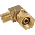 LPG Brass Connection Angle 90° 1/4 Inch Gas Adapter Messing Rohrwinkel