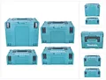 Makita Werkzeugkoffer Makpac Set Gr. 1 + 2 + 3 + 4 Transportbox und Werkzeugkiste