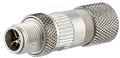 M12 BU8 NF88-01 - Stecker M12, 8-polig, feldkonfektionierbar