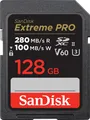 SANDISK SD Extreme Pro 128 GB 280 MB/s V60 C10 UHS-II