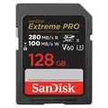 SanDisk SDXC Extreme Pro R 280MB/s V60 UHS-II, Class 10 Speicherkarte 128 GB