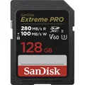 Sandisk Extreme PRO SDXC 128 GB - Speicherkarte - UHS-II - V60 - schwarz