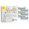 Gillette Venus Satin Care Rasierklingen für den Intimbereich, 6 Ersatzklingen für Intimrasierer Frauen