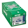 SPAX Senkkopf T20 Teilgewinde, 4x40, WIROX, 4CUT, 1000 Stk