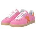 Rieker Sport San Diego Swing2GO Sneaker Retro-Sneaker, Freizeitschuh, Halbschuh mit herausnehmbarem Fußbett orange|rosa 45 EU